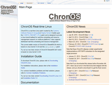 Tablet Screenshot of chronoslinux.org
